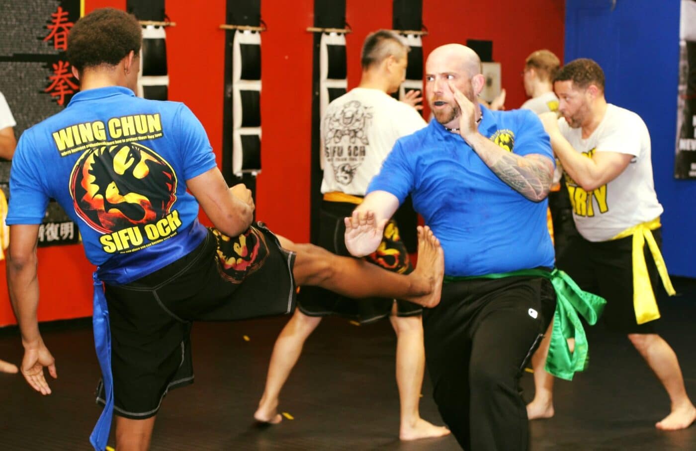 Central Florida Wing Chun, Central FLorida Kung Fu, Sifu Och Wing Chun, Wing Chun Kick Defense, Gum Sau, Gan Sau, Sparring, Fighting, Effective Wign Chun, FL, Florida, Central Florida, Wing Chun